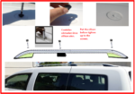 volkswagen Caddy roof rails instruction